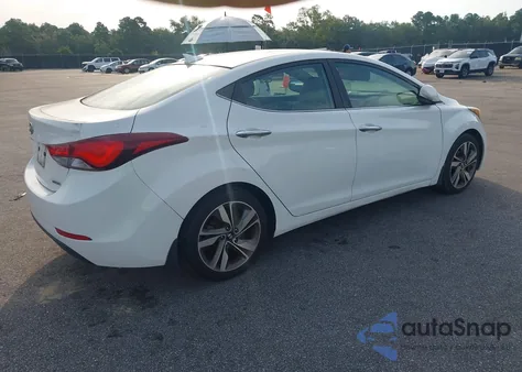 2014 Hyundai Elantra Se/Sport/Limited z USA, uszkodzony, nr VIN 5NPDH4AE3EH463854